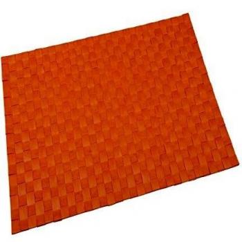 Renberg Mantel Individual de poliéster, 30 x 45 cm, Naranja, 45x30
