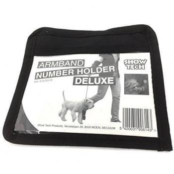Portadorsal Deluxe Negro para Exhibiciones Caninas