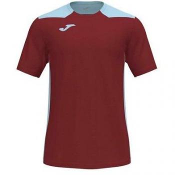 Joma Championship VI Short Sleeve Men's Jersey Bordeaux Light Blue