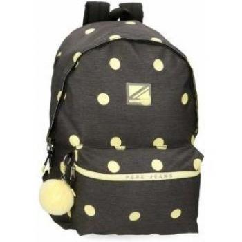 Mochila Pepe Jeans Leire escolar adaptable con bolsillo interior para tablet y diseño moderno