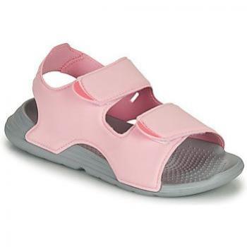 Sandalias de Natación Adidas Unisex Rosa Talla 34 - Material Sintético