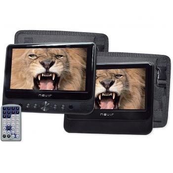 NEVIR - DVD PORTATIL 9 NVR2777 Doble Pantalla