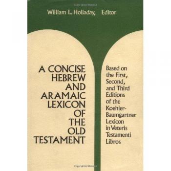 A Concise Hebrew and Aramaic Lexicon of the Old Testament