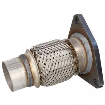 Tubo flexible de escape JMJ 50X100LAGUNA, material resistente a altas temperaturas, diámetro de 50 mm, longitud de 100 cm, diseño flexible para fácil instalación y adaptación en sistemas de escape