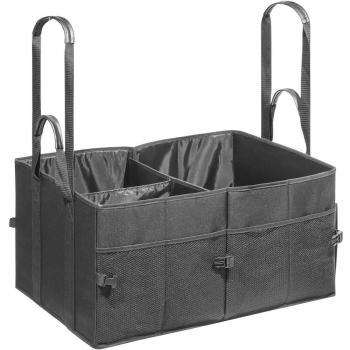 Wedo 0582531 BigBox Shopper Bolsa para Maletero, Talla XL, Color Negro
