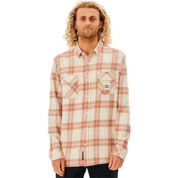 Camisa de Manga Larga Hombre Rip Curl Salt Walter Culture Beige