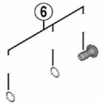 SHIMANO Tornillo Banjo + Junta BR-M8100 Accesorios Bicicleta, Adultos Unisex, Multicolor