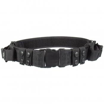 UTG Pistolengürtel Haevy Duty Elite Law Enforcement Pistol Belt - Funda de Airsoft, Color Negro