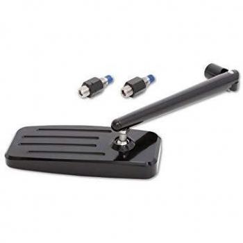 Espejo de manillar Highsider Action, color negro