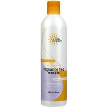 Earth Science Shampoo for Sensitive Hair & Scalp - Fragrance Free - 12 oz