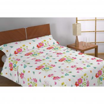 PimpamTex - Juego de Funda Nórdica para Edredón + Fundas Almohada para Cama -