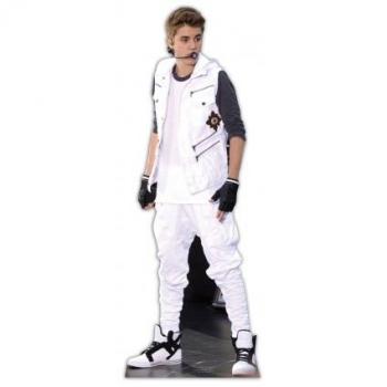 Justin Bieber Recorte de cartón tamaño real