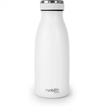 Botella termo Runbott City 350ml blanco