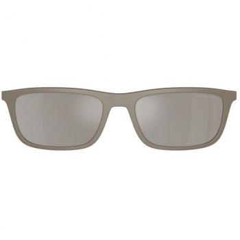 Emporio Armani EA4160C Clip-On Only 54376G Men's Sunglasses Brown Size 55