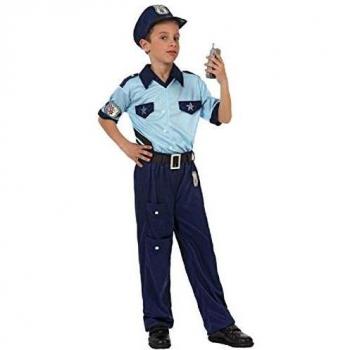 Disfraz de Policía para Niños de 10 a 12 Años - Color Azul