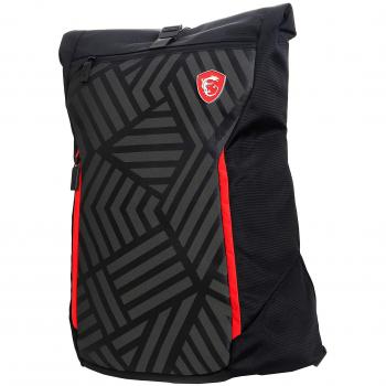 MSI Mystic Knight - Mochila Gaming para Ordenador portátil de 17, Negro