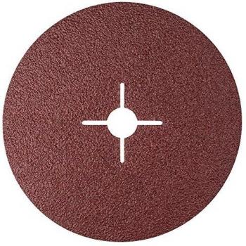 Bosch 2 608 607 251 - Disco lijador de fibra para amoladora angular, corindón - 180 mm, 22 mm, 36