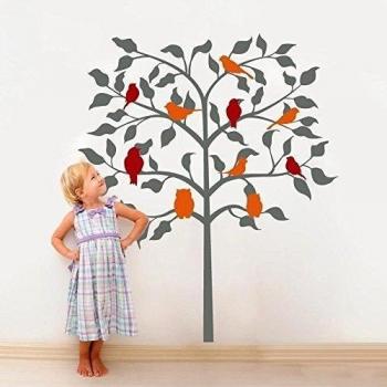 Dekorjinal, pegatinas de pared para niños dormitorio, Multicolor