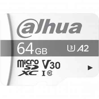 Dahua P100 MicroSDXC 64GB UHS-I Clase 10 V30 Tarjeta de Memoria