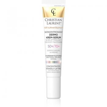 Crema sérum para contorno de ojos y labios Christian Laurent, 20 ml, efecto lifting, formulación antienvejecimiento, adecuada para pieles a partir de 50 años