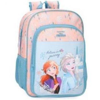 Mochila Frozen Believe in the journey 40 cm azul