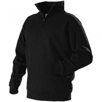 Blaklader Universidad Jersey media cremallera negro talla XL