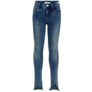 NAME IT Vaqueros Denim Jeans NIÑA Polly - 158, Medium Blue Denim