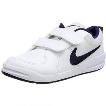 Nike NIKE Pico 4 (PSV) - Zapatillas de Tenis, Niño, Blanco(White/Midnight Navy)