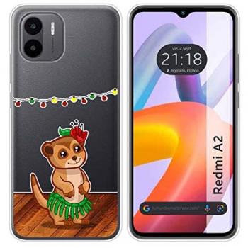 Funda Silicona Transparente Diseño Suricata para Xiaomi Redmi A2