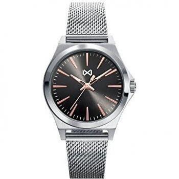 Mark Maddox Reloj Analógico para Mujer de Cuarzo con Correa en Acero Inoxidable MM7102-17