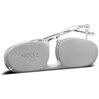 Nooz Optics - Gafas de Lectura - Essential Alba - Forma Ovalada - Montura de nailon ultraligera - Estuche ultracompacto para el uso diario - 6 Colores - Hombre y Mujer