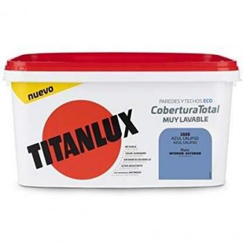 Titanlux Titan Pintura Plástica Covertura Total 4L Gama de Colores