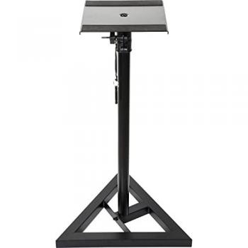 Soporte Ajustable para Altavoces y Proyectores Ibiza Sound SST02 - Altura 78-130 cm, Capacidad 20 kg, Incluye Bases de Goma y Punta