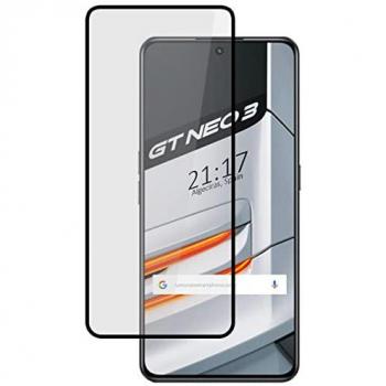 Protector Cristal Templado 5D Completo Negro para Realme GT Neo 3 5G