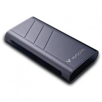 Verbatim TurboMetal SSD Externo 2 TB USB-C 3.2 Gen 2 Ultra Rápido hasta 3700 MB/s Plata