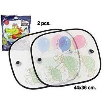 Wat - Parasol para lateral de coche, 2 piezas