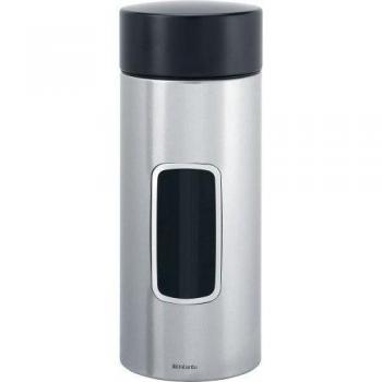 Brabantia Matte Steel Window Canister 2.2L  - Recipiente para alimentos