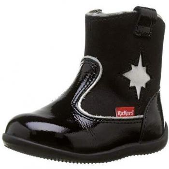 Kickers Biboots, Botas para Bebés, Negro