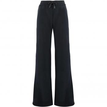Off-White Women's Cotton Trousers in Black | Size XS | OWCH020F23JER001 Color 1000