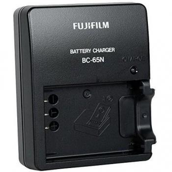 Fujifilm BC-65N - Cargador para baterías NP-95, NP-95 y NP-120, Color Negro