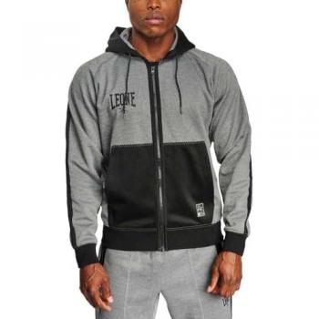 Sudadera Melange Gris Oscuro para Hombre Leone1947 Talla S