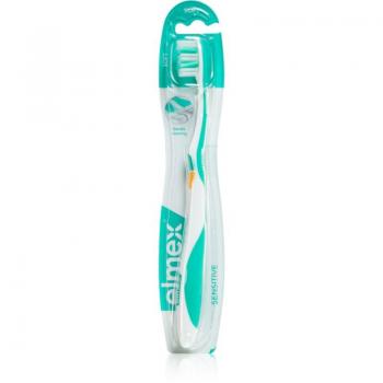 Elmex Sensitive Toothbrush Extra Soft Green & Yellow 1 pc