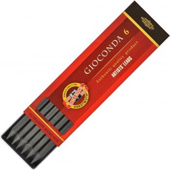 6 pieza KOH-I-NOOR Juego de carboncillos