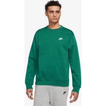 Nike Club Fleece Men's Sweatshirt - Green, Size M