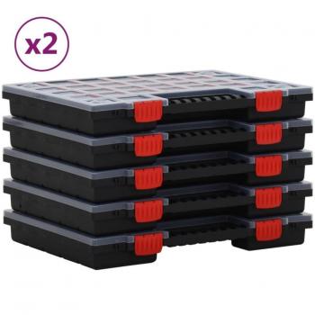 Cajas Surtido 10 Piezas 40x30x5 cm Polipropileno