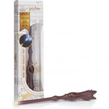 Varita Lumos Luna Lovegood - Réplica con LED de la saga Harry Potter