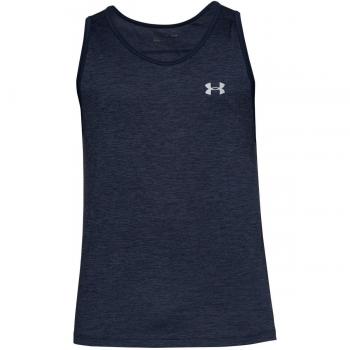 Under Armour UA Tech Tank Camiseta sin Mangas, Hombre, Academy