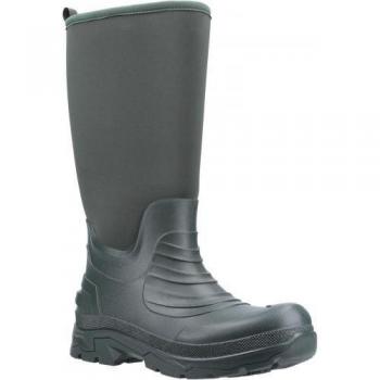 Cotswold Unisex Adult Kenwood Neoprene Wellington Boots (Green) - Size UK 7