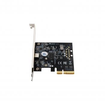 Tarjeta PCIe Interna USB 3.2 Gen 2x2 con 1 Puerto USB-C - Exsys EX-12011