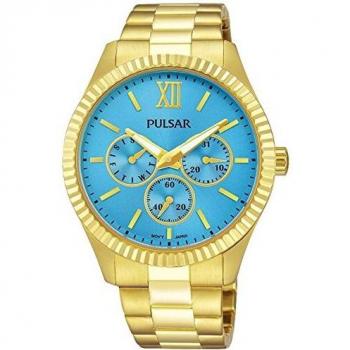 Pulsar Women's Quartz Analog Watch with Stainless Steel Strap PP6220X1